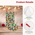 thumbnail image 4 of Lsque Vegan1 Pattern 18 Inch Christmas Stockings, Festive Holiday Stocking for Christmas Decorations Holiday Decor, 4 of 8