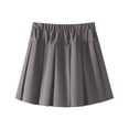 thumbnail image 3 of Girls' School Uniform Outfit 3 Piece Set with Long Sleeve Button Down Shirt and Pleated Skirt,3-18 Years, 3 of 4
