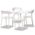 thumbnail image 2 of Baxton Studio Gould Dining Chair, Set of 4, White, 2 of 8