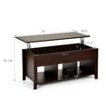 thumbnail image 2 of Costway Table Basse Relevable avec Compartiment Caché Étagère de Rangement Salon, 2 of 10