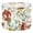 Color 3, variant on Linen Drum Lampshades Seamless watercolor floral pink blush flowers elements green 13"x13"x10" Light Shade for Table Lamps Floor Lamp Shades Lampshade Replacement Assembly Required