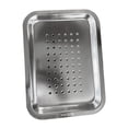 thumbnail image 1 of Bandeja para hornear galletas rectangular con espejo decorativo para buffet Agujero de 27cmx20cmx2.5cm, 1 of 9