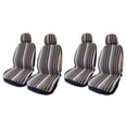 thumbnail image 1 of Fundas de asiento de automóvil Cola Juego completo de reposacabezas universales, 1 of 8