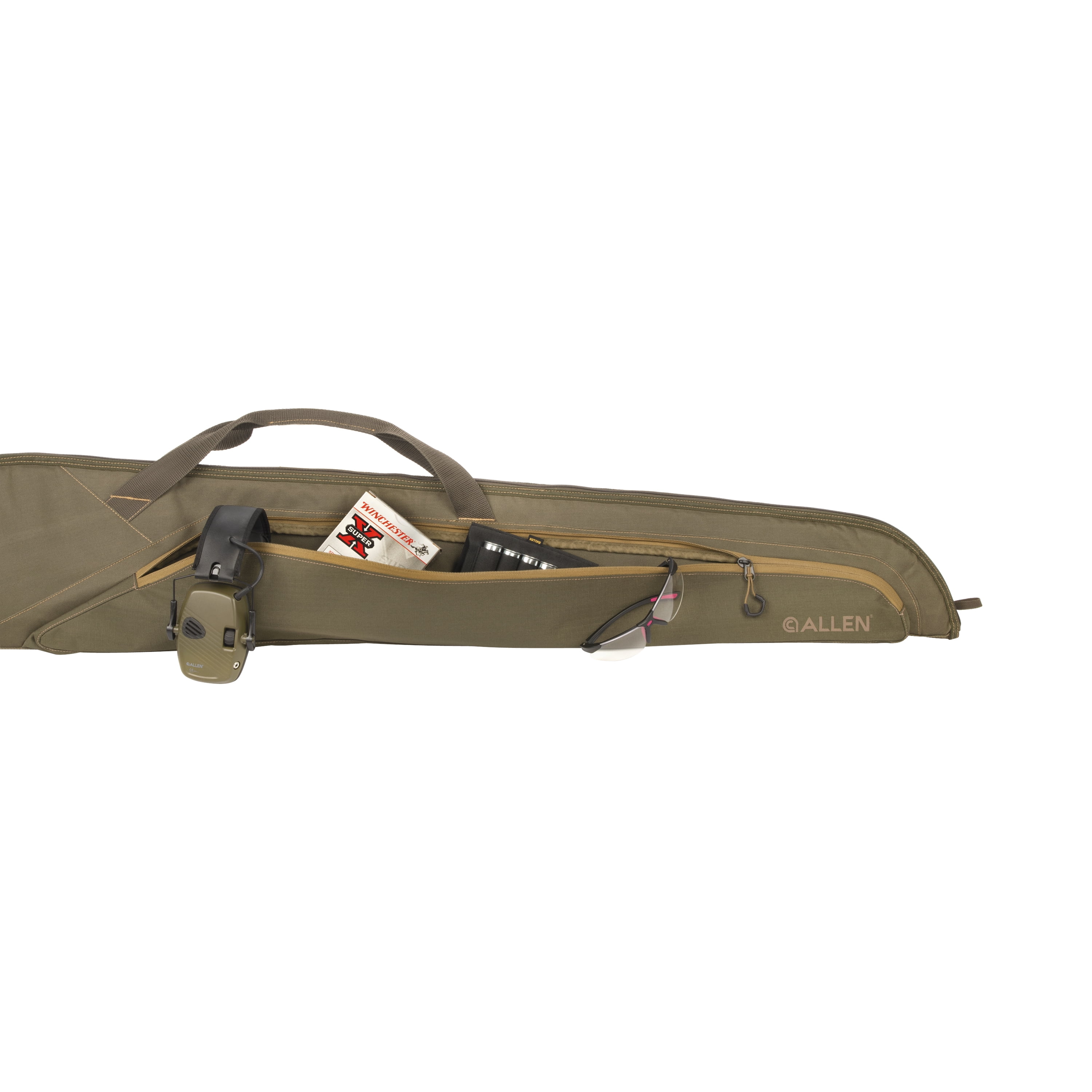 Allen Company 52" Delta Shotgun Soft Case, Olive Green, Polyester, 856A