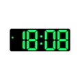 thumbnail image 4 of Reloj de pared digital Perfecl Reloj Despertador LED Snooze, 4 of 8