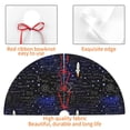 thumbnail image 4 of Sikiie Physical Formulas 30-48 inches {designName} Print Christmas Tree Skirt Snowman Xmas Tree Skirt with Edge Christmas Decorations for Holiday Party30", 4 of 7