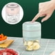 thumbnail image 5 of Wosthever Triturador eléctrico de ajo y pimienta, molinillo portátil de 250ml/150ml, triturador automático de alimentos vegetales, utensilios Cocina y Comedor Rosado, 5 of 6