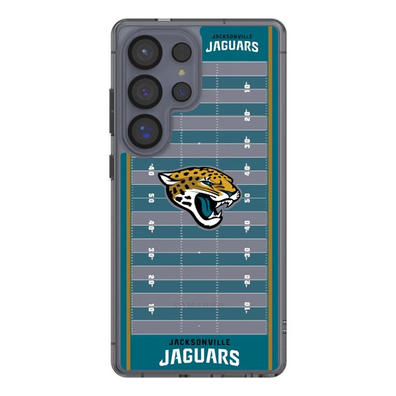 Jacksonville Jaguars Galaxy Clear Field Design Case