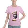 thumbnail image 1 of Women's Basic Short Sleeve T-Shirt One Piece Robin, 1 of 6