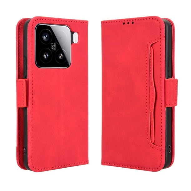 Funda Tipo Billetera GANGXUN para Xiaomi 15 – Tapa Flip con Tarjetero