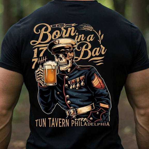 Trenditee Born in a Bar T-Shirt