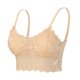 thumbnail image 2 of Gibobby Brasier sin varillas para mujer encaje Sling Wrap pecho ahueca hacia fuera rojo transpirable encaje sujetador superior ropa interior(Beige,CH), 2 of 3