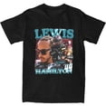 thumbnail image 2 of Camiseta Lewis Hamilton 44, ropa para hombre y mujer, algodón, informal, camiseta de piloto de carreras de F1, ropa de manga corta, recién llegada, 71856, 2 of 4