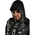 thumbnail image 3 of Disguise Men's Reaper Hooded Print Robe Costume Black X-Large (42-46), 3 of 4