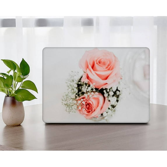 KSK KAISHEK Hard Shell Cover Compatible MacBook Pro 14 inchs 2021 - 2023 M2 A2779 & A2442 M1, Rose series 0450