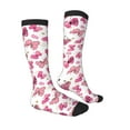 thumbnail image 4 of Lsque Girl Butterfly Printed Crew Socks Men's Women's LightWeight Thin Casual Calf Socks ,Knee High Socks,Cotton Socks, 4 of 9