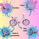 thumbnail image 3 of Bicicleta R16 Bimex Dolly con Luz y Sonido Blanco/Rosa/Morado, 3 of 5