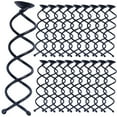 thumbnail image 1 of 20 horquillas en espiral para el pelo, para moños, con tornillo giratorio, herramienta para peinar el cabello de mujer, 1 of 6