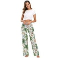 thumbnail image 6 of Ckdifva Shells Palm Trees Womens Sleep Pajama Pants Waistband Lounge Sleepwear Pjs Sweatpants Yoga Pants, 6 of 7