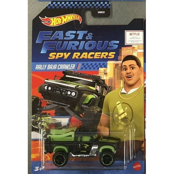 Rally Baja Crawler, Fast and Furious Spy Racers - Hot Wheels GNN29-979A - 1/64 scale Diecast Model Toy Car