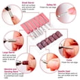 thumbnail image 3 of Kit de taladro para decoración de uñas TANGJMXG taladro eléctrico para uñas kit de lima de manicura pulidora de uñas profesional, 3 of 4