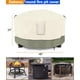 thumbnail image 2 of Funda redonda para brasero Dalema de 122 cm x 61 cm, impermeable, beige, 2 of 9