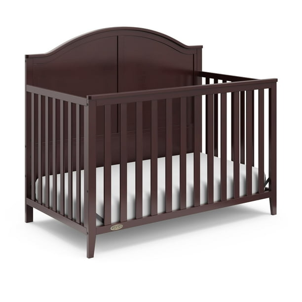 Graco Wilfred 5-in-1 Convertible Baby Crib, Espresso - Walmart.com