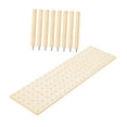 thumbnail image 2 of simhoa Wood Pegboard Drawer Organizer Peg Board System for Food Containers Cookware, 2 of 8