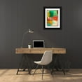 thumbnail image 3 of Rivieri, Asia 11x14 Black Ornate Wood Framed with Double Matting Museum Art Print Titled - Colorful Sensation II, 3 of 4