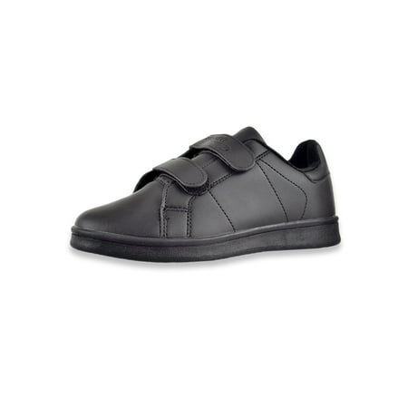 

Easy Strider Boys Double Strap Sneakers (Sizes 6 - 8) - black 7 youth