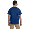 thumbnail image 6 of JERZEES Men Dri-Power 50/50 T-Shirt, Short Sleeve Cotton-Poly Blend Royal Durable Tee, M, 6 of 6