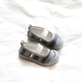 thumbnail image 2 of HBFAGFB Toddler Shoes Baby Girls Color Block Breathable Soft Soled Sandals Daily Wear Grey Size 30, 2 of 4