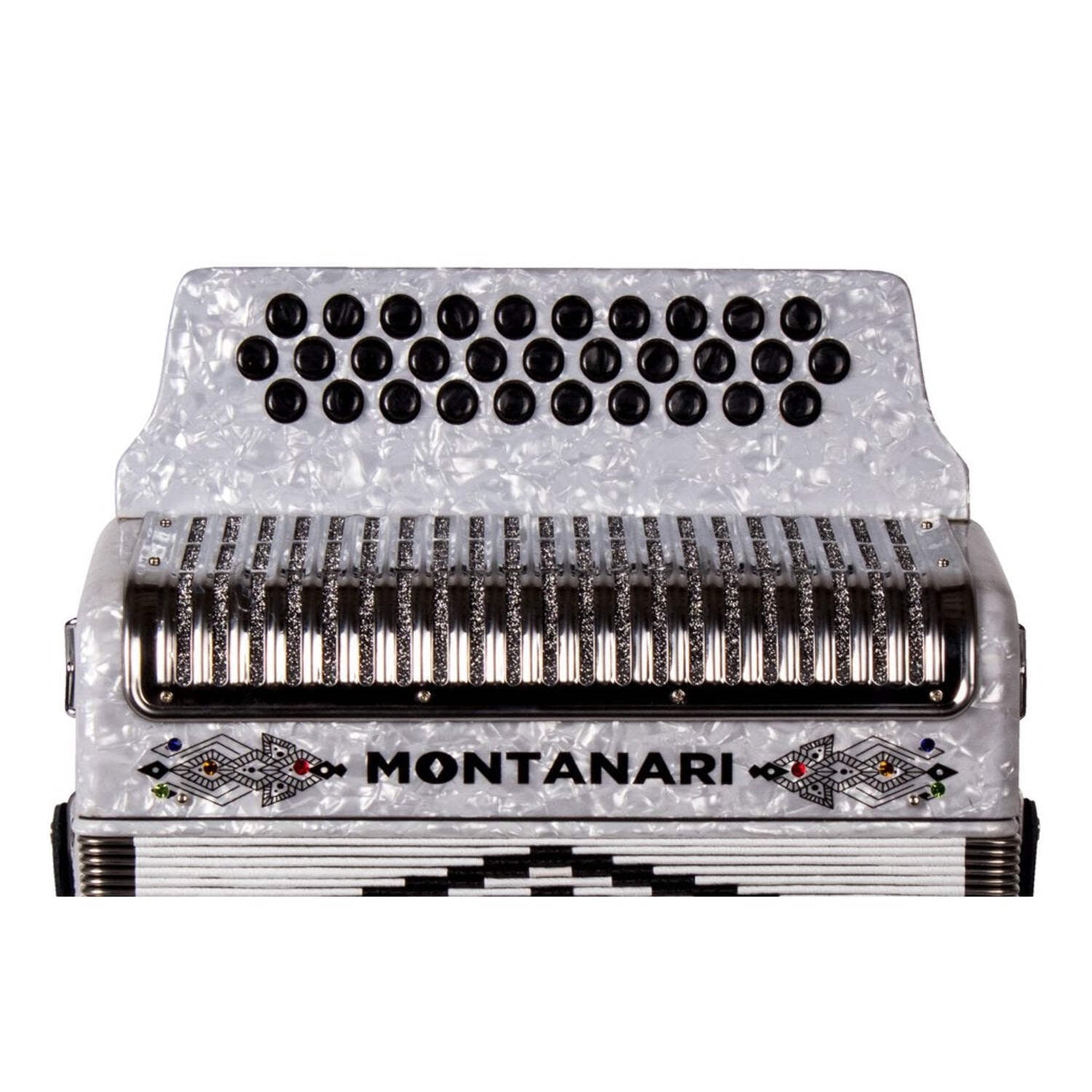 Montanari 3112 MG Accordion EAD White