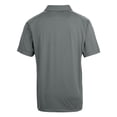 thumbnail image 3 of Men's Cutter & Buck Gray Hillsboro Hops Big & Tall Prospect Textured Stretch Polo, 3 of 3