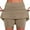 Brown, variant on Ahdbta Tennis Skirt for Women with Inner Shorts High Waisted Athletic Golf Skorts Running Workout Skirts 2 in 1