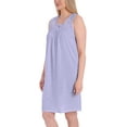 thumbnail image 2 of Women's Cotton-rich Sleeveless Nightgown, 2 of 5