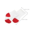 thumbnail image 2 of TEHAUX 10 Pairs Doll Socks Set American Doll Socks Assorted Color For Mini House Decoration, 2 of 6
