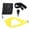 Yellow, variant on NFTIGB Swim Parachute Professional Safe Portable Swimming Resistance Training Belt Set for Kids Adults 20cm / 7.9in Black [cite: 11, 12]