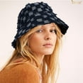 thumbnail image 3 of JASGOOD Denim Bucket Hat for Women Men Large Summer Cap Outdoor Sun Hat for Fishing Hiking Beach Sports, 3 of 9