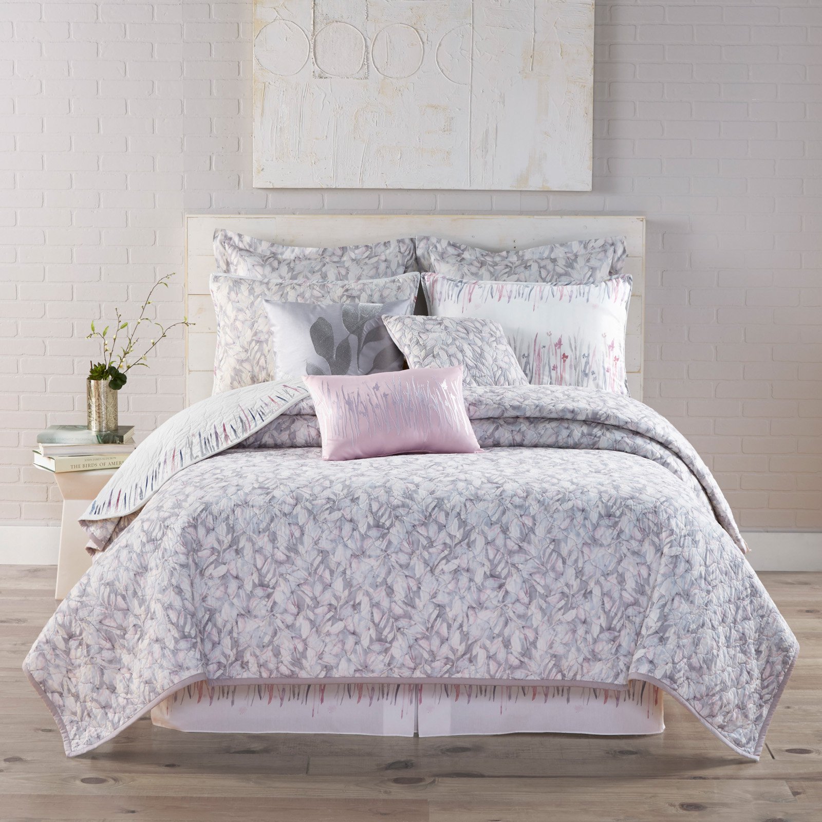 Reflection Reversible Quilt Set By Kathy Davis Walmart Com