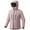 Pink, variant on Sentmoon Windbreaker Women with Hood Long Sleeve Waterproof Lightweight Rain Jacket Women Solid Color with Zipper Womens Jackets Lightweight for Hiking & Camping Gray XS