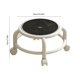 thumbnail image 3 of Pisexur Batería de cocina Taburete pequeño con ruedas y asiento bajo con ruedas giratorias de 360 grados, cómodo, transpirable y ergonómico. para la cocina del hogar, 3 of 6