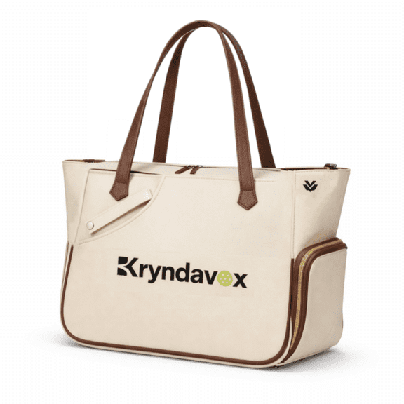 Kryndavox Unisex Pickleball Backpack, Large Capacity Sports Tote Bag with Shoe Compartment and Paddle Holder