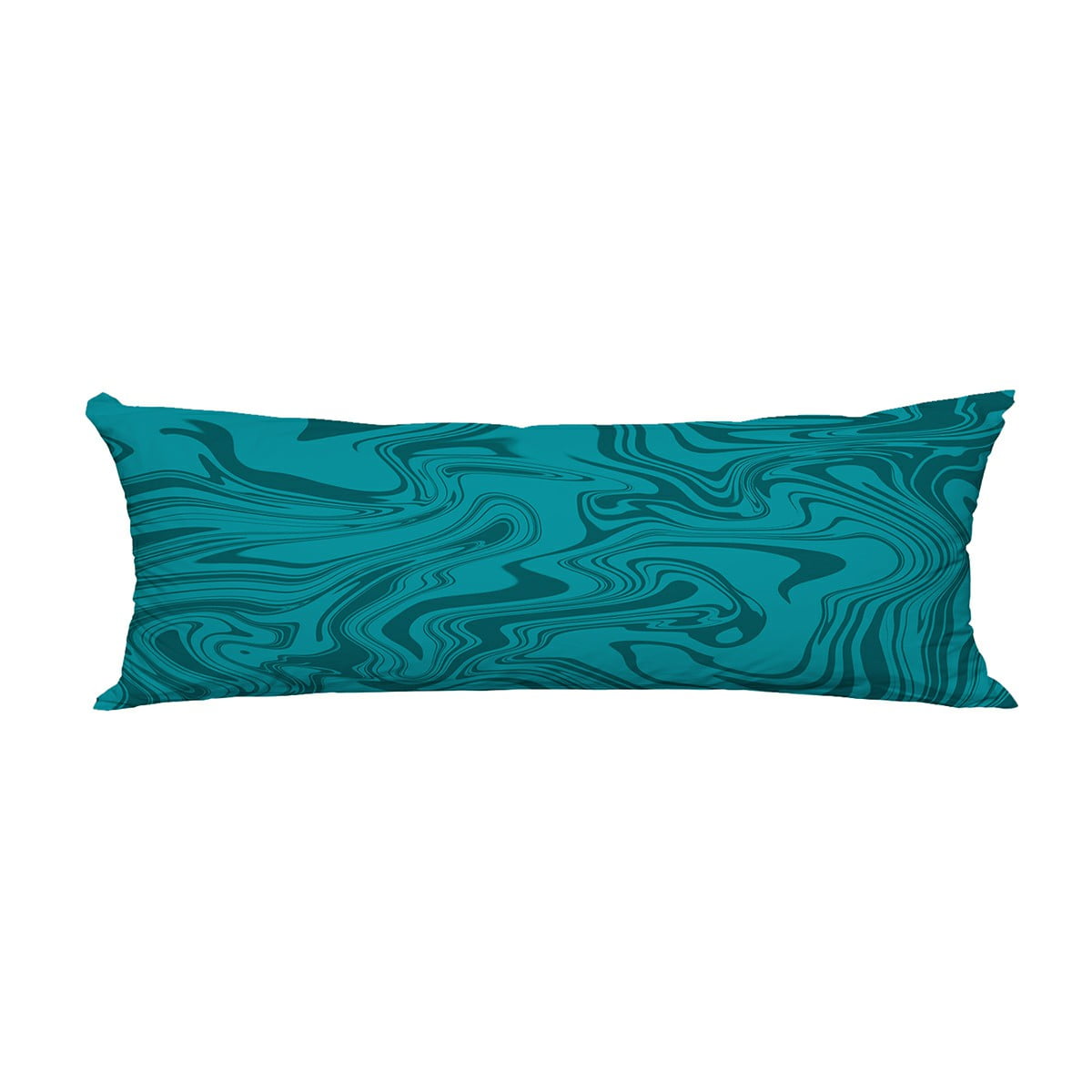 ABPHQTO Marble Blue And Aqua Pretty Texture Body Pillow Covers Pillow