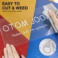 thumbnail image 3 of HTVRONT 10" x 5FT Glitter Silver Vinyl Iron on for HTVRONT & All Cutter Machine - Easy Weed, 3 of 8
