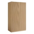 thumbnail image 1 of Pemberly Row Garde-Robe Contemporaine à Grain de Bois Laminé en Chêne, 1 of 11