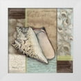 thumbnail image 3 of Paul Brent 20x20 White Modern Wood Framed Wall Art Titled - Santa Rosa Shell I, 3 of 5