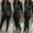 Black, variant on Jumpsuit Women Fashion Solid Siamese Pant Zipper Long Sleeved Turtleneck Jumpsuit,Black Women'S Polyester Jumpsuit L