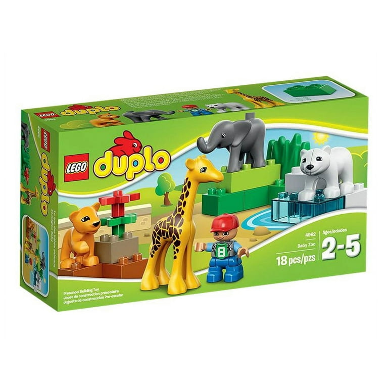 LEGO DUPLO Town 4962 Baby Zoo Building Set 