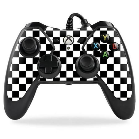 MightySkins PREXBONCO-Check Skin for PowerA Pro Ex Xbox One Controller Case Wrap Cover Sticker - Check